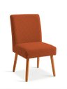 Ver imagem 1 de Cadeira de Jantar Moderna e Minimalista Maya Bouclé