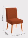 Ver imagem 5 de Cadeira de Jantar Moderna e Minimalista Maya Bouclé