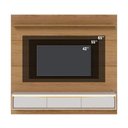 Ver imagem 1 de Painel Home Suspenso Tahiti com Led para Tv até 65 Polegadas Freijó Off White Matte Colibri
