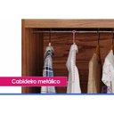Ver imagem 5 de Guarda Roupa Casal 2PTAS Correr c/Esp Ilhéus Jequitiba Panan
