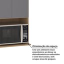 Ver imagem 4 de Armário Aéreo para Micro-Ondas 60cm 2 Portas Slim Luciane Móveis