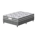 Ver imagem 2 de Conjunto Box Viúva Mola Ensacada Prodormir Solar Bambu Cinza
