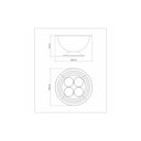 Ver imagem 2 de Champanheira Tramontina Rotonda em Aço Inox com Suporte para 4 Garrafas 42 Cm 11,9 L Tramontina