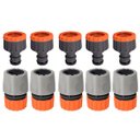 Ver imagem 1 de Engate Rápido Para Mangueira De 1/2" Polegada + Bico P/ Torneira Engate Rápido Tramontina Kit 05 Un