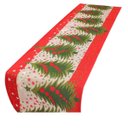 Ver imagem 1 de Caminho de Mesa Passadeira Toalha Natal Natalino Trilho Decoraçao Mesa de Jantar Festa Fim de Ano Re