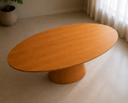 Ver imagem 4 de Mesa de Jantar Oval 200x110cm - Freijó