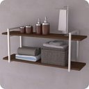 Ver imagem 4 de Prateleira Estilo Industrial Banheiro Parede GND BM 100cm