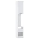 Ver imagem 2 de Mesa Cabeceira Modulado 38cm 1 Porta 1 Gaveta Taiga Branco L01 - Mpozenato