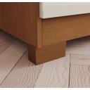 Ver imagem 4 de Guarda-roupa Casal New Jade 6 Portas 3 Gavetas Cinamomo/off
