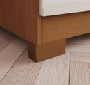 Ver imagem 4 de Guarda-roupa Casal New Jade 6 Portas 3 Gavetas Cinamomo/off