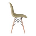Ver imagem 4 de Conjunto Mesa Eames Branca 110cm e 4 Cadeiras Eames Pp Nude