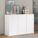 Ver imagem 1 de Aparador Buffet 3 Portas Veneza Multimóveis MP1007 Branco