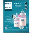 Ver imagem 2 de Kit 2 Mamadeiras Classica Rosa 125ml e 260ml + 1 Bico 6m+ Philips Avent Scy119/14