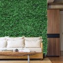 Ver imagem 1 de 13 Quadros de Jardim Vertical Permanente 60x40 Amendoim Decoração Parede Verde Realista para Sala