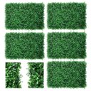 Ver imagem 4 de 13 Quadros de Jardim Vertical Permanente 60x40 Amendoim Decoração Parede Verde Realista para Sala