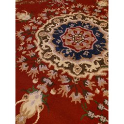 Tapete Classico Oriental 2m Redondo Vermelho Tipo Persa - 3