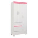 Ver imagem 2 de Guarda-roupa Infantil 3 Portas Pingo
