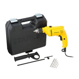 Furadeira De Impacto 1/2 Polegadas 13 mm 600W VVR Com 5 Brocas e Maleta Stanley - 4
