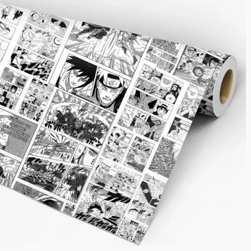 Papel de Parede Adesivo - 48 cm larg x 3 metros alt - Coleção Anime Naruto - Ref. Animado 12 - 3