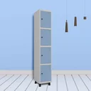 Ver imagem 5 de Armário Roupeiro de Aço 4 Portas 