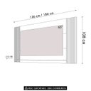 Ver imagem 4 de Painel Tv 65 Pol Extensível 136cm até 180cm Lucca Areia C01 - Mpozenato