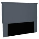 Ver imagem 1 de Cabeceira Estofada Cama Box Casal King Size Veneza 195cm Suede Cinza - Desk Design