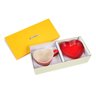 CANECA LE CREUSET C/ PIRES VERMELHO FORMATO CORAÇÃO 80311220600013 - 3