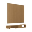Ver imagem 4 de Rack Extensível com Painel para Tv até 86 Polegadas Ripado 240x250cm Aruá Cabecasa Madeiraoriginals