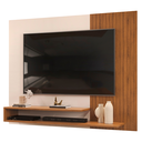 Ver imagem 1 de Painel para Tv até 50 Polegadas Detalhe Frisado com Prateleiras Gael