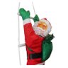 Papai Noel Escada Natalino Enfeite Natal Decoracao Casa Festas Parede 1 metro e 20 centimetros - 4