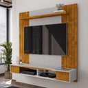 Ver imagem 6 de Painel Suspenso Tv 55 Pol 136 Cm Ipanema Naturalle Off White Bechara