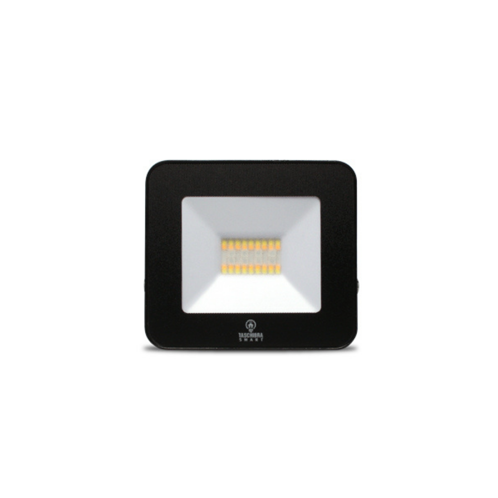 Smart Refletor WI-FI Led RGB 20W Preto Taschibra