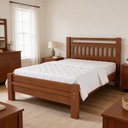 Ver imagem 7 de Cama Casal de Madeira Maciça 140cm Escócia B07 Avelã - Lyam Decor