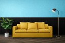 Ver imagem 6 de Cabeceira Solteiro Ripada MDF Modular 90x110cm sem Furos 3M:Preto