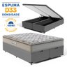 Cama Box Baú com Colchão de Espuma D33 Probel Guarda-costas Proevidence Plus Super King 193cm - 2