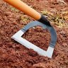 Enxada de Jardim Tradicional Vazada Afiada Capina Grande - 4