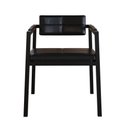 Ver imagem 3 de Poltrona Noah Fixa C/4 Pés 78 X 60,5 X 60,5 Cm. Courino Preto Courino Preto