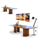 Ver imagem 2 de Ipanema: Mesa de Jantar Retangular em Freijó 244x137cm