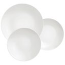 Ver imagem 1 de Jogo de Pratos 12 Peças Tramontina Porcelana Branco Sobremesa Raso Fundo
