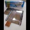 Ver imagem 6 de Churrasqueira Portátil Desmontável a Carvão 60x38cm Prática