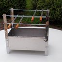 Ver imagem 7 de Churrasqueira Portátil Desmontável a Carvão 60x38cm Prática