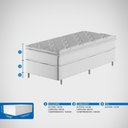 Ver imagem 6 de Conjunto Box Solteiro Mola Ensacada Probel Elegancy Springs (88x188x60cm)