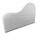 Ver imagem 3 de Cabeceira Led Orgânica 140cm Casal Painél para Cama Box Bouclé Serena