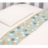 Lençol de Berço para Bebe Menino 3 Peças Algodão Safari Animais: Verde-tigre - 3