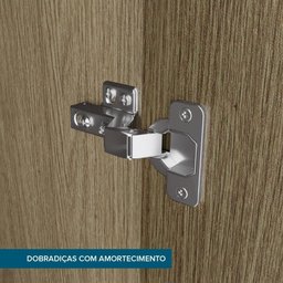 Modulado Lateral 01 Porta com 245cm de Altura 03 Gaveta Setiba -carvalho/offwhite - 5