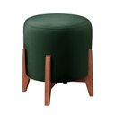 Ver imagem 1 de Puff Banco Banqueta Nina Veludo Verde