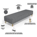 Ver imagem 7 de Puff Decorativo Bali W01 Pés Palito 170x60cm Pied Poule - Lyam Decor