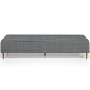 Ver imagem 5 de Puff Decorativo Bali W01 Pés Palito 170x60cm Pied Poule - Lyam Decor