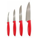 Ver imagem 1 de Jogo de Facas Tramontina Plenus 4 Peças Inox para Cozinha Vermelho