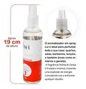 Ver imagem 3 de Aromatizadores Spray de Ambiente Lui Cosméticos 230 Ml - Peônia & Cereja